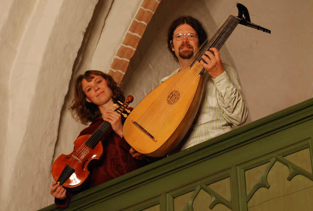 Duo Kirchhhof mit Renaissanceinstrumenten