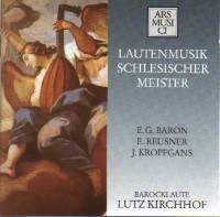 CD Cover: Lautenmusik schlesischer Meister