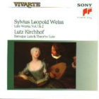 CDs Lutz Kirchhof Barocklaute Sylvius Leopold Weiss Vol. 1 und 2